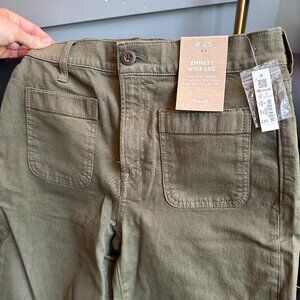 Madewell The Emmett Wide-Leg Pant (Pocket Patch Edition) — Size 25